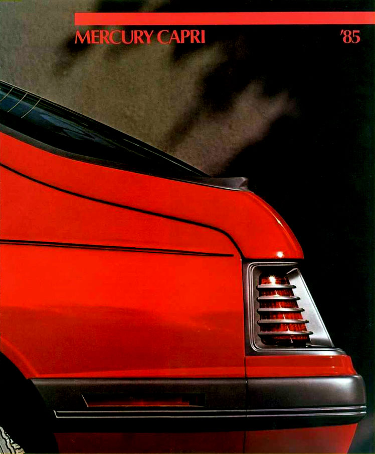 1985 Mercury Capri Brochure